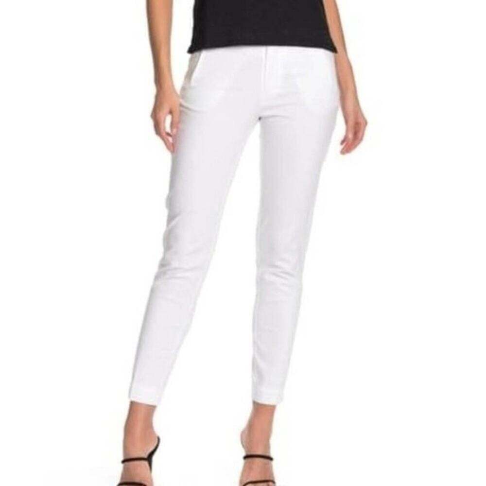 ATM White Slim Pants, Spring, Summer, Minimalist, Casual, Beach, Resort, 10